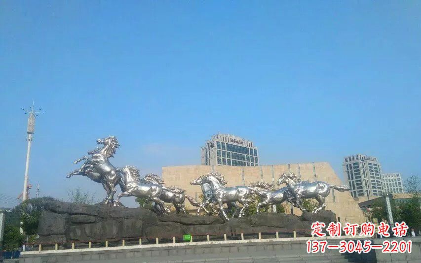 唐山不锈钢动物雕塑精美的艺术品