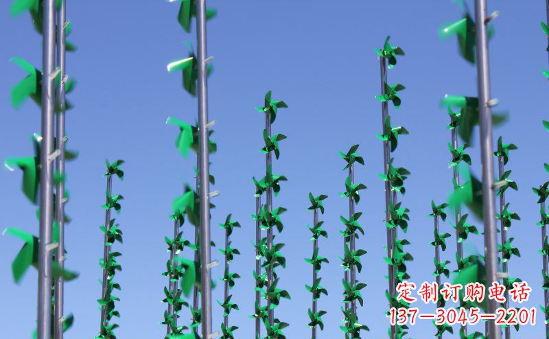 唐山不锈钢风车雕塑灵动而又精致