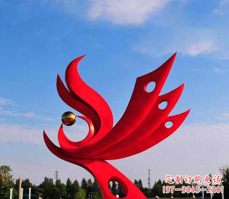 唐山不锈钢凤凰灵动传神