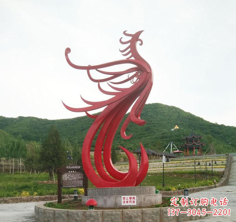 唐山不锈钢凤凰展现古老文明的传承