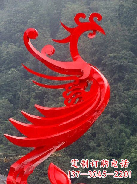 唐山不锈钢凤凰雕塑一次精美的艺术体验
