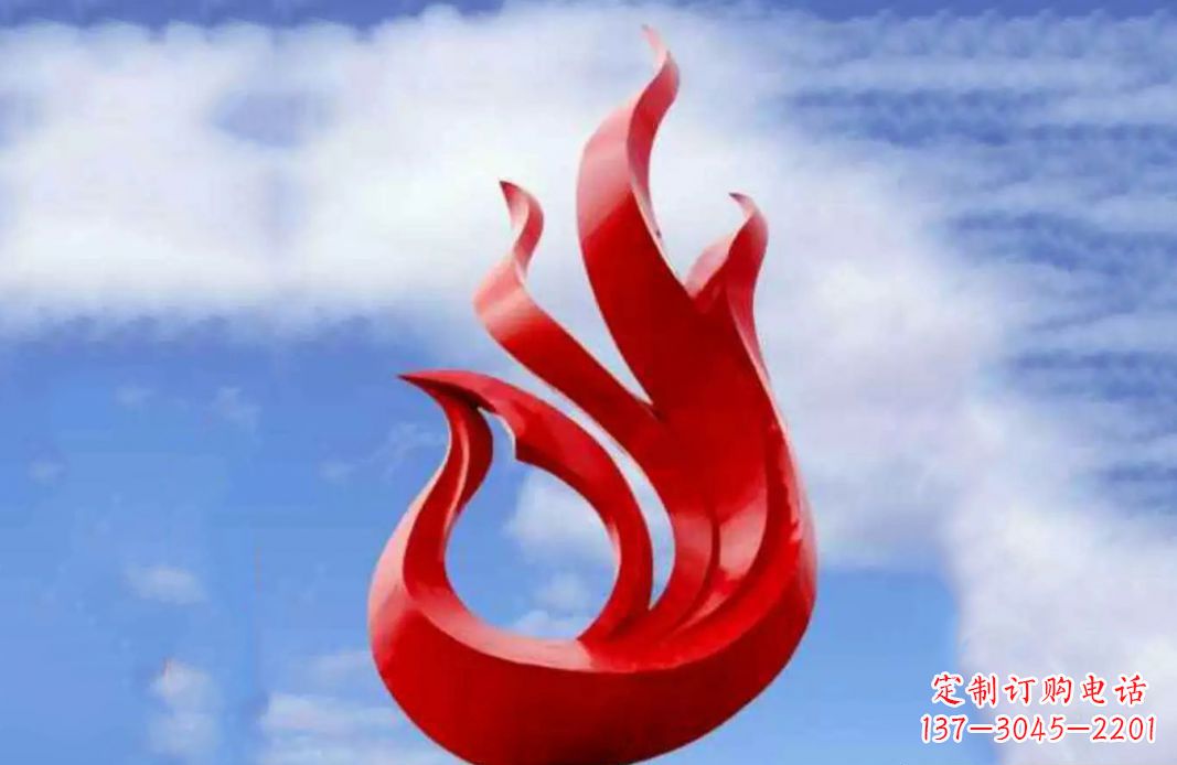 唐山凤凰雕塑不锈钢金之美