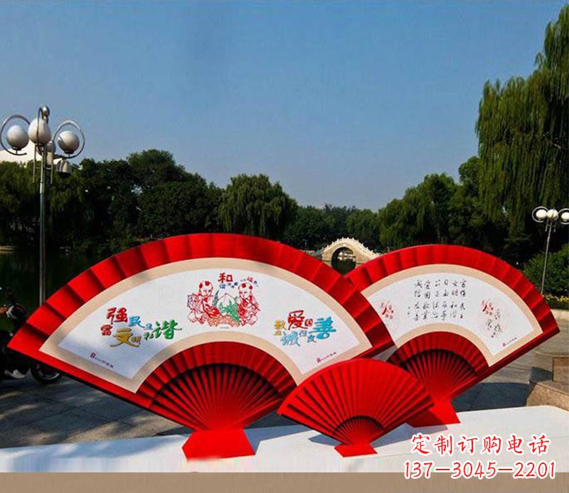 唐山不锈钢价值观雕塑——见证社会主义核心价值观