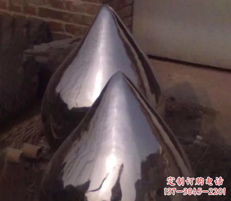 唐山不锈钢水滴雕塑艺术与美的完美结合