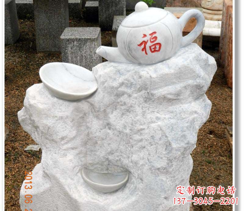 唐山茶壶广场景观石雕