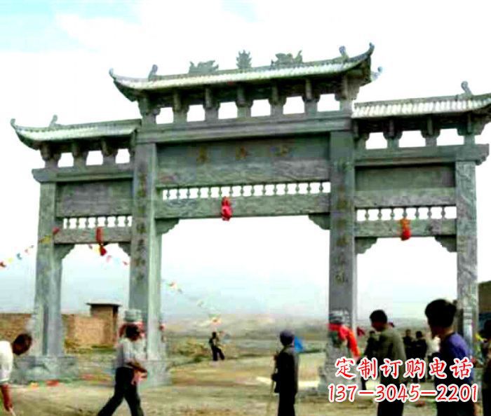 唐山该牌坊雕塑