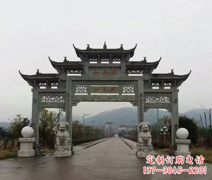 唐山牌坊石雕传承民间文化