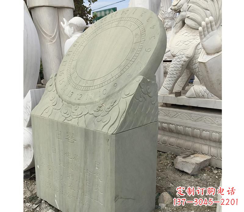 唐山大理石日晷雕塑
