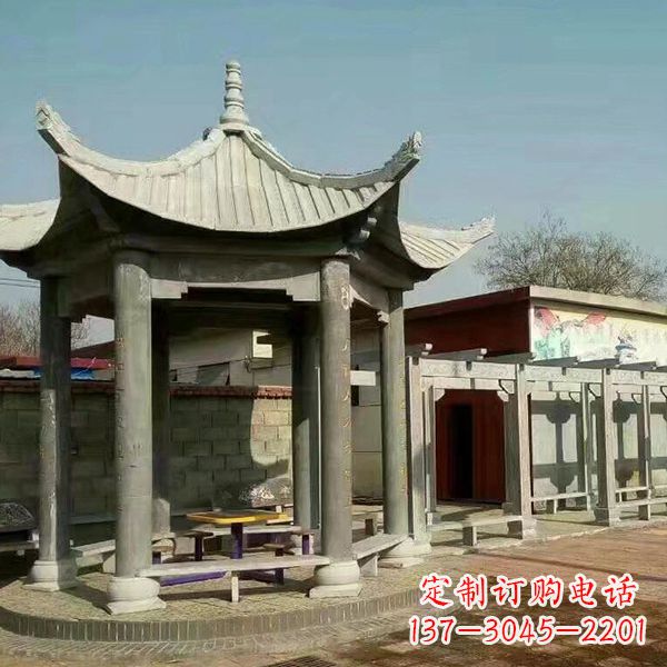 唐山大理石凉亭庭院亭子
