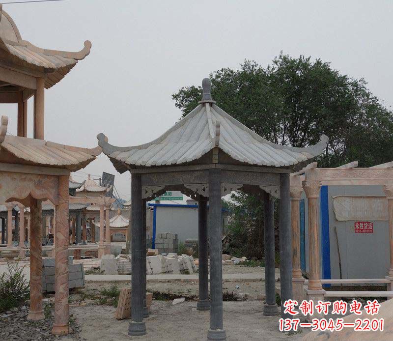 唐山大理石凉亭精美石雕