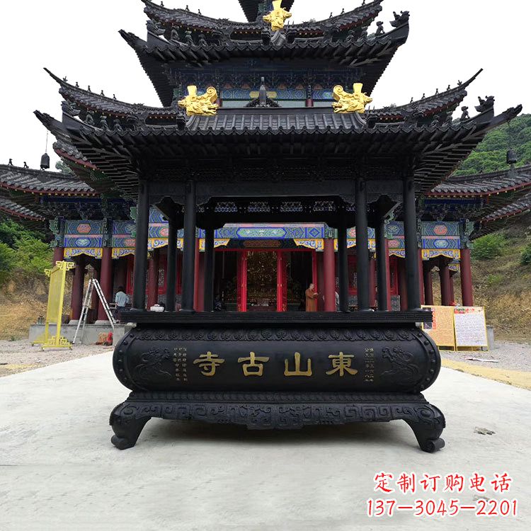 唐山大型寺庙香炉雕塑