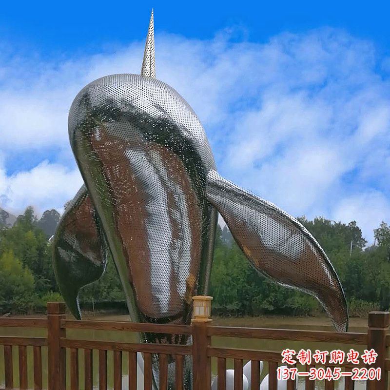 唐山大型不锈钢动物雕塑
