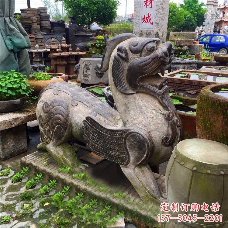 唐山仿古貔貅石雕