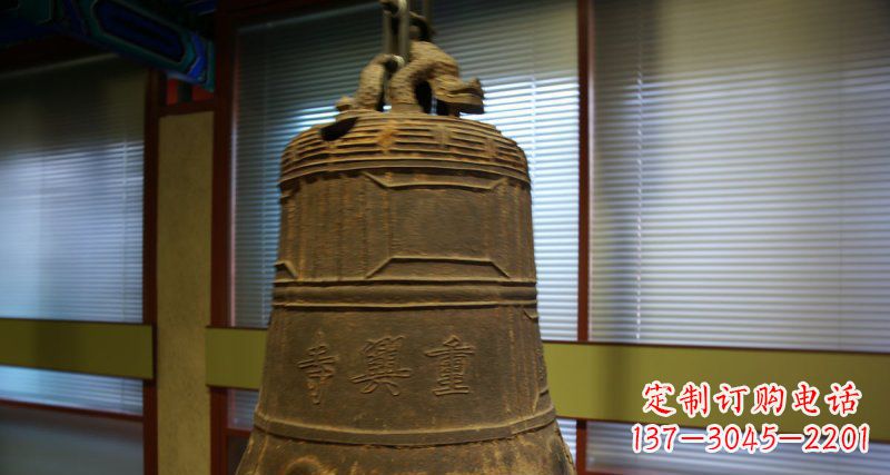 唐山仿古铜钟寺庙铜雕