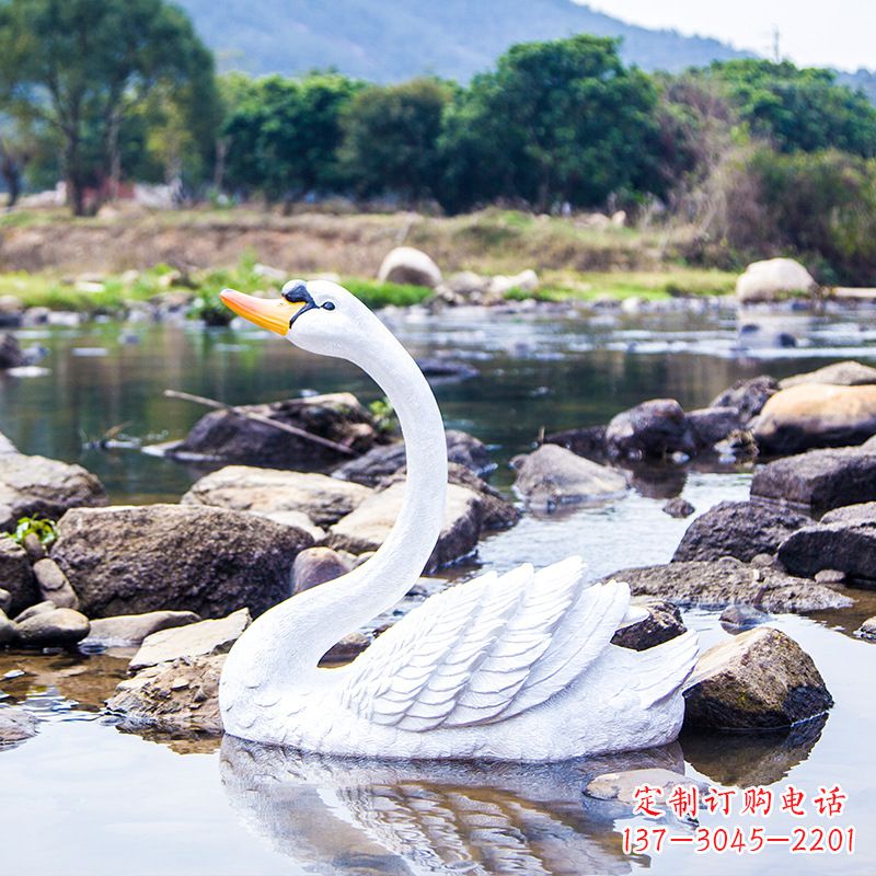 唐山臻选天鹅雕塑，给你绝美的家庭美学