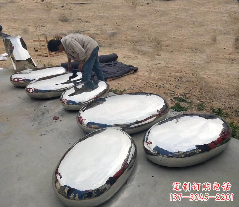 唐山中领雕塑水滴形艺术雕塑