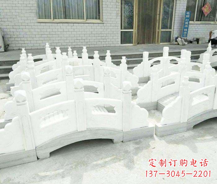唐山专业定制大理石拱桥雕塑