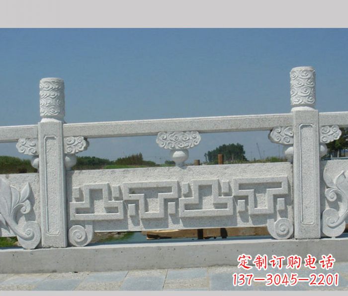 唐山公园景观大理石栏板雕塑