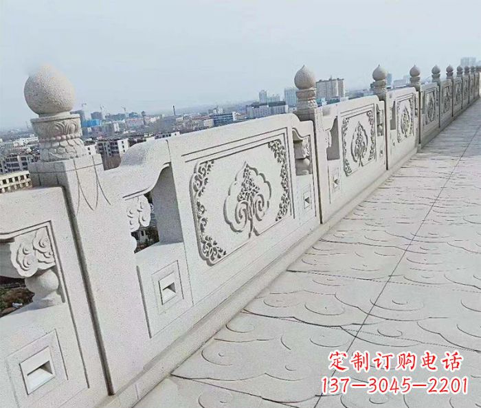唐山精美大理石栏板雕塑