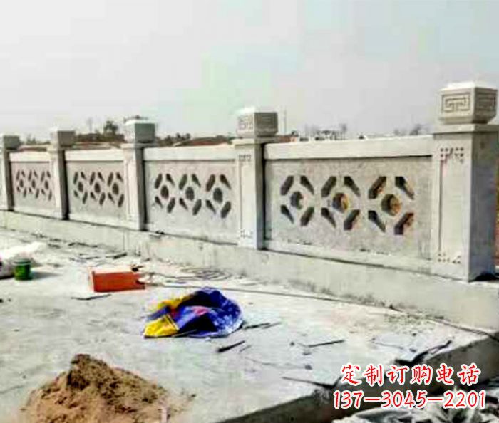 唐山公园大理石栏板石雕