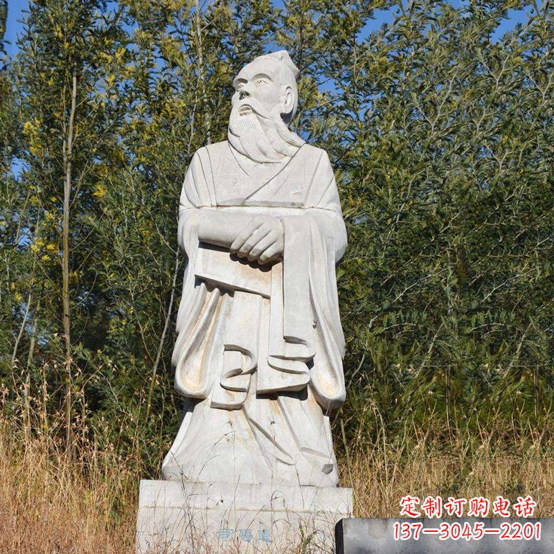 唐山以司马迁石雕塑展现古代名人