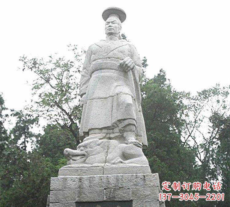 唐山传承古代名人，大禹石雕