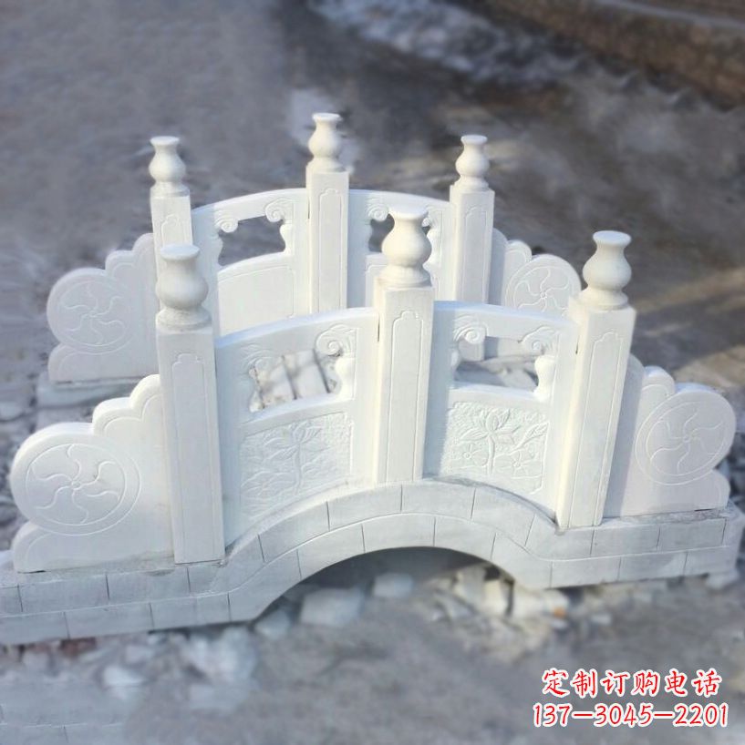 唐山汉白玉石拱桥