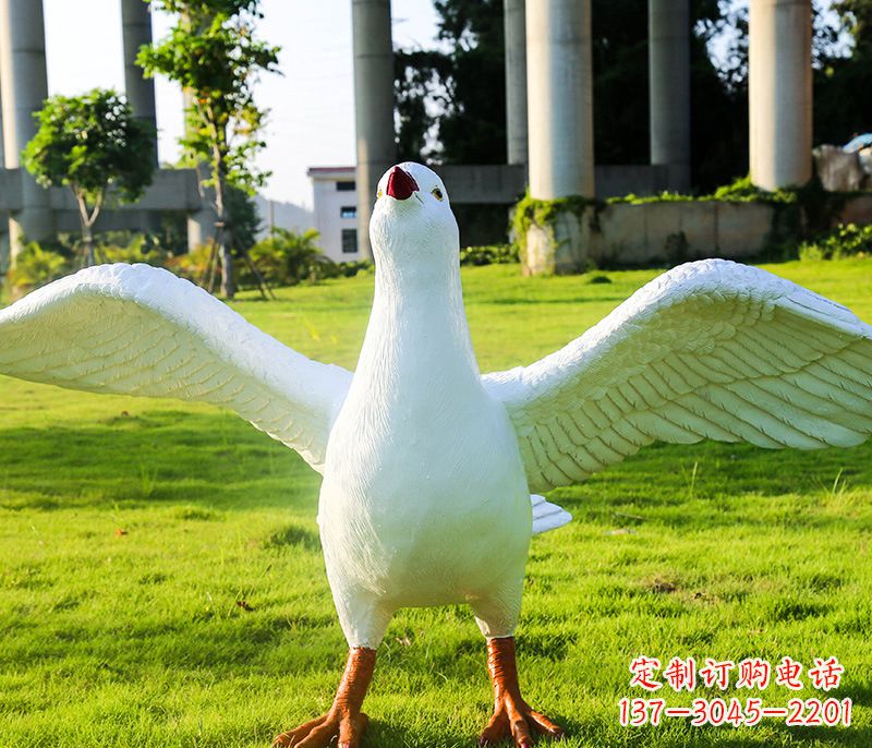 唐山和平鸽图片雕塑