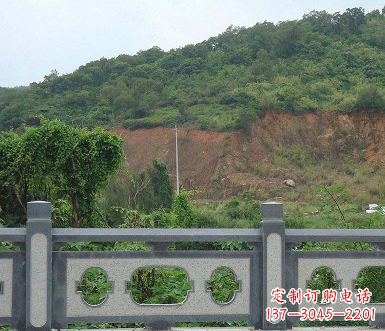 唐山景区镂空仿古栏板石雕