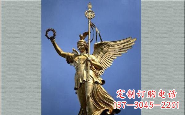 唐山胜利女神铜雕