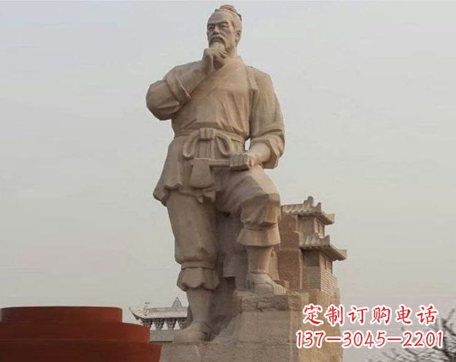 唐山石雕古代名人鲁班