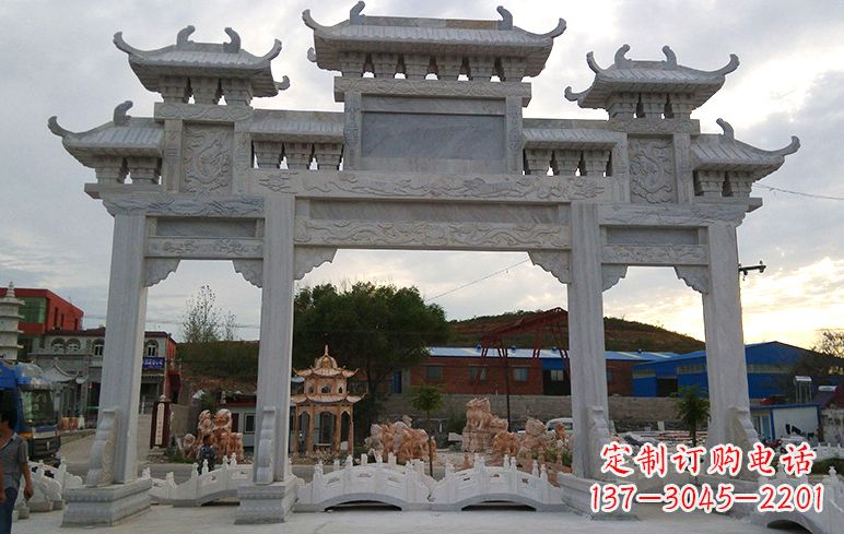 唐山石牌坊雕刻