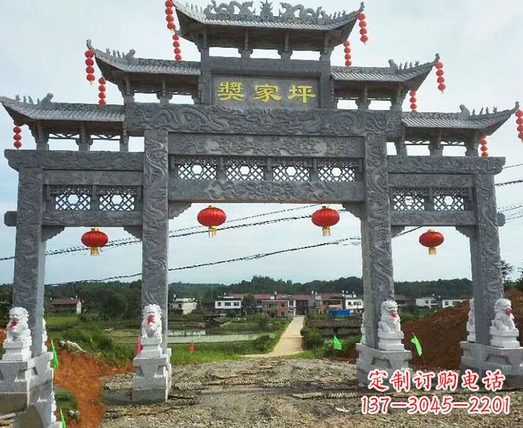 唐山石牌坊石雕
