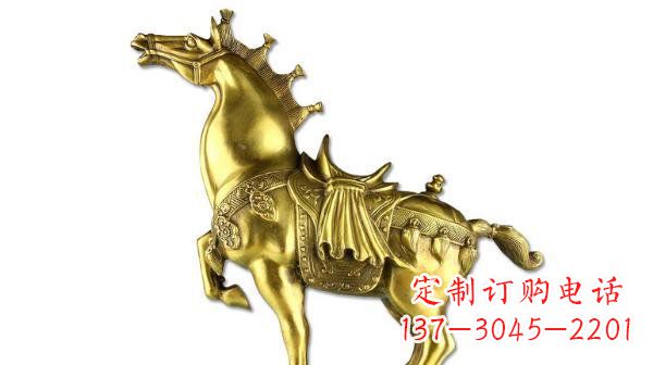 唐山铜雕马公园动物雕塑