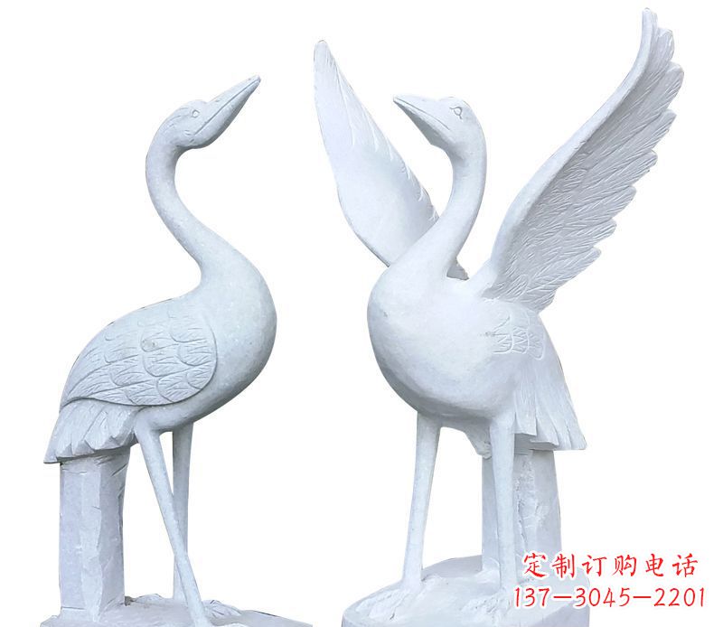 唐山仙鹤公园动物石雕