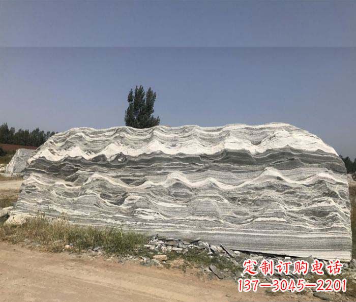唐山雪浪石假山公园景观石雕