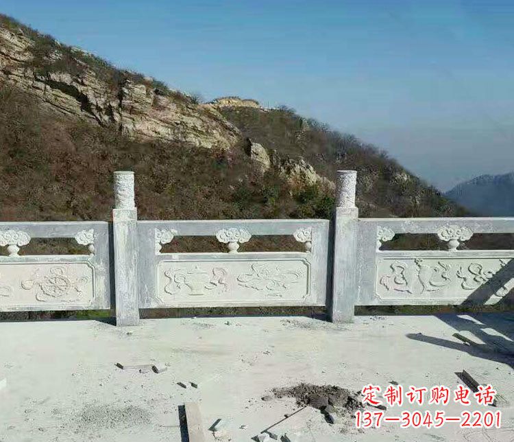 唐山园林仿古石栏板景观石雕_2 (3)